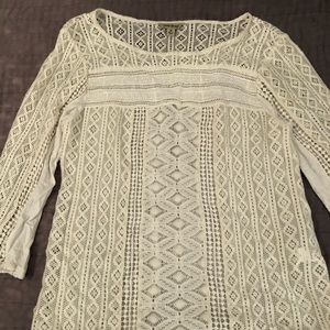 Lucky Brand Crochet Top